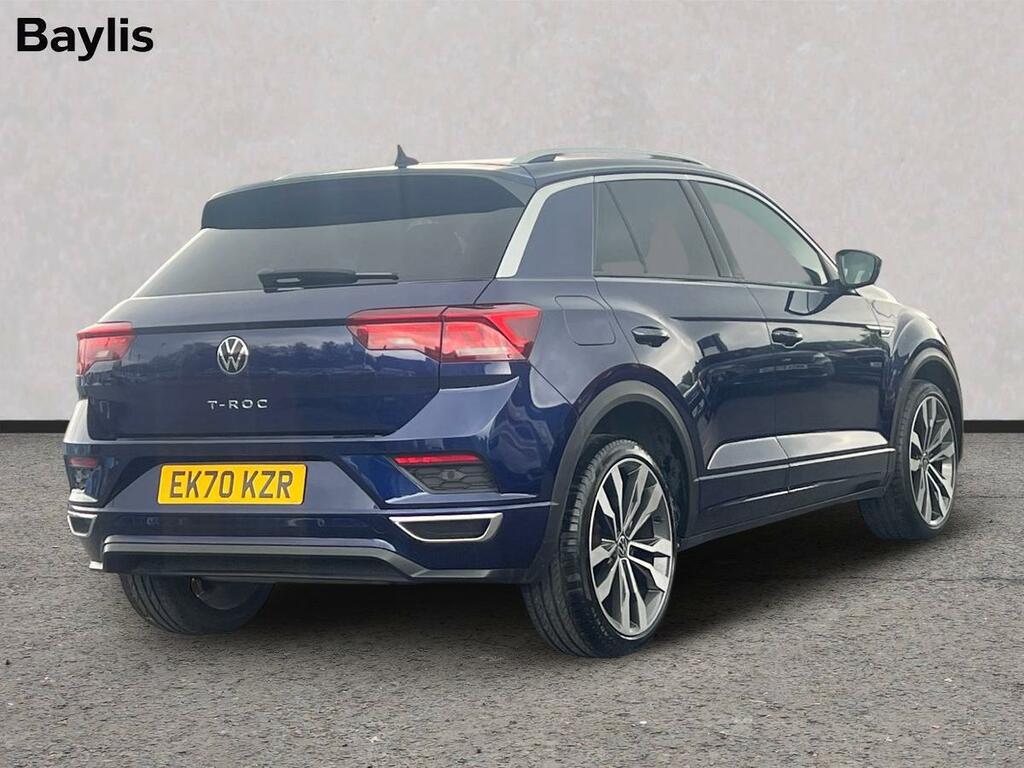 Volkswagen T-Roc 1.5 Tsi Evo R-line Blue #2