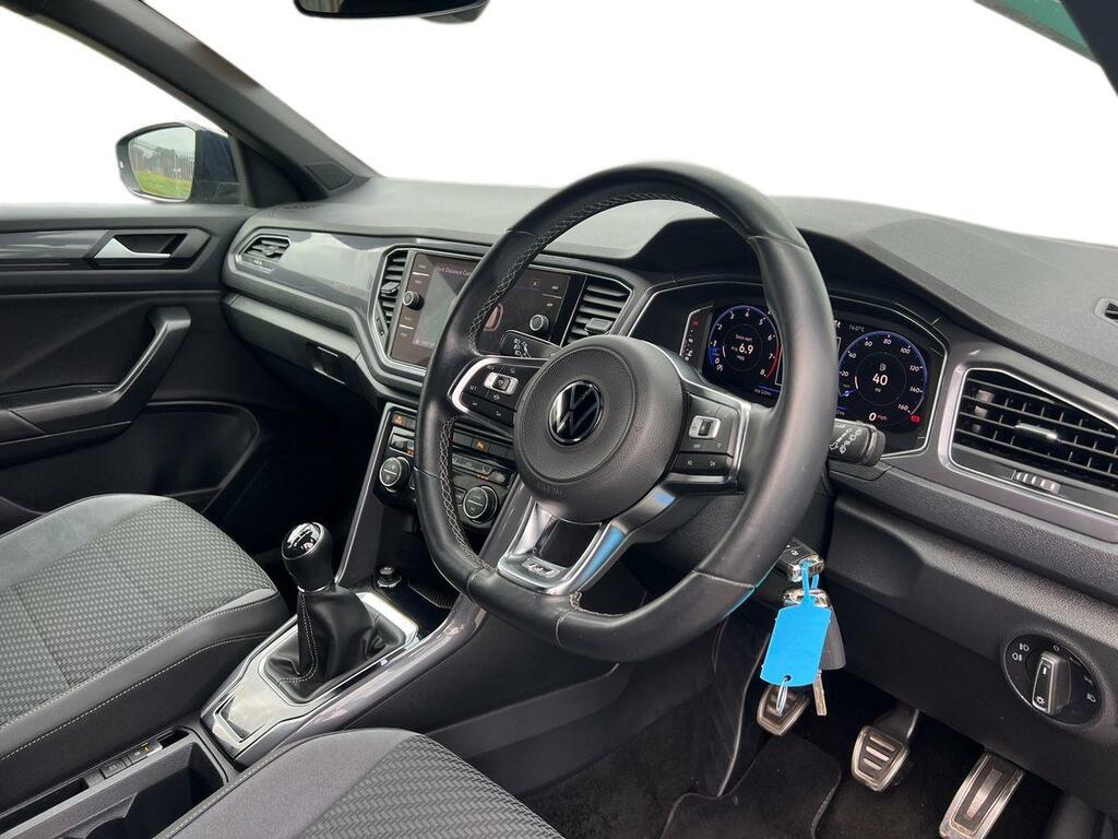 Volkswagen T-Roc 1.5 Tsi Evo R-line Blue #3