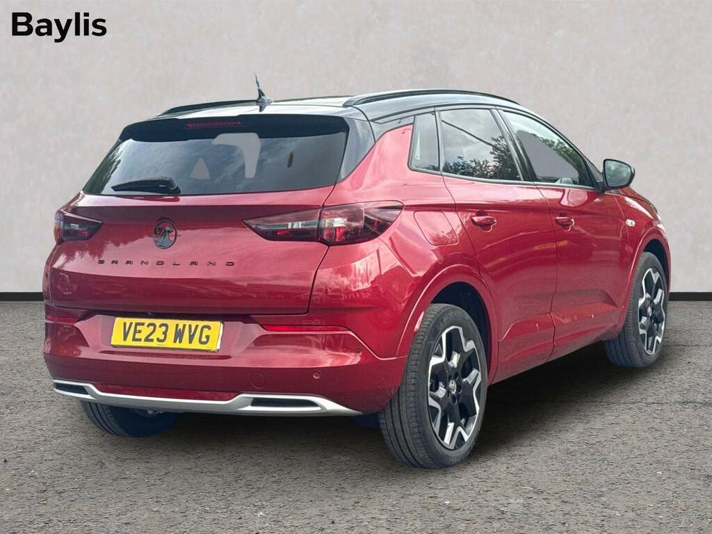 Vauxhall Grandland 1.2 Turbo Ultimate VE23WVG Red #2