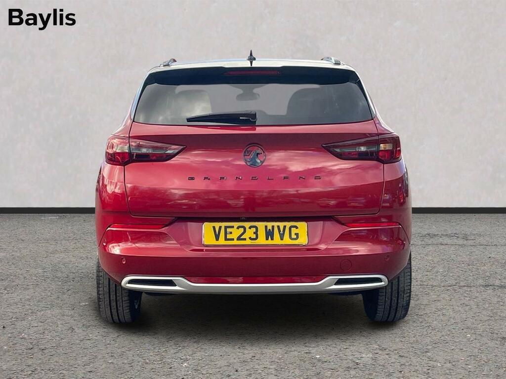 Vauxhall Grandland 1.2 Turbo Ultimate VE23WVG Red #5