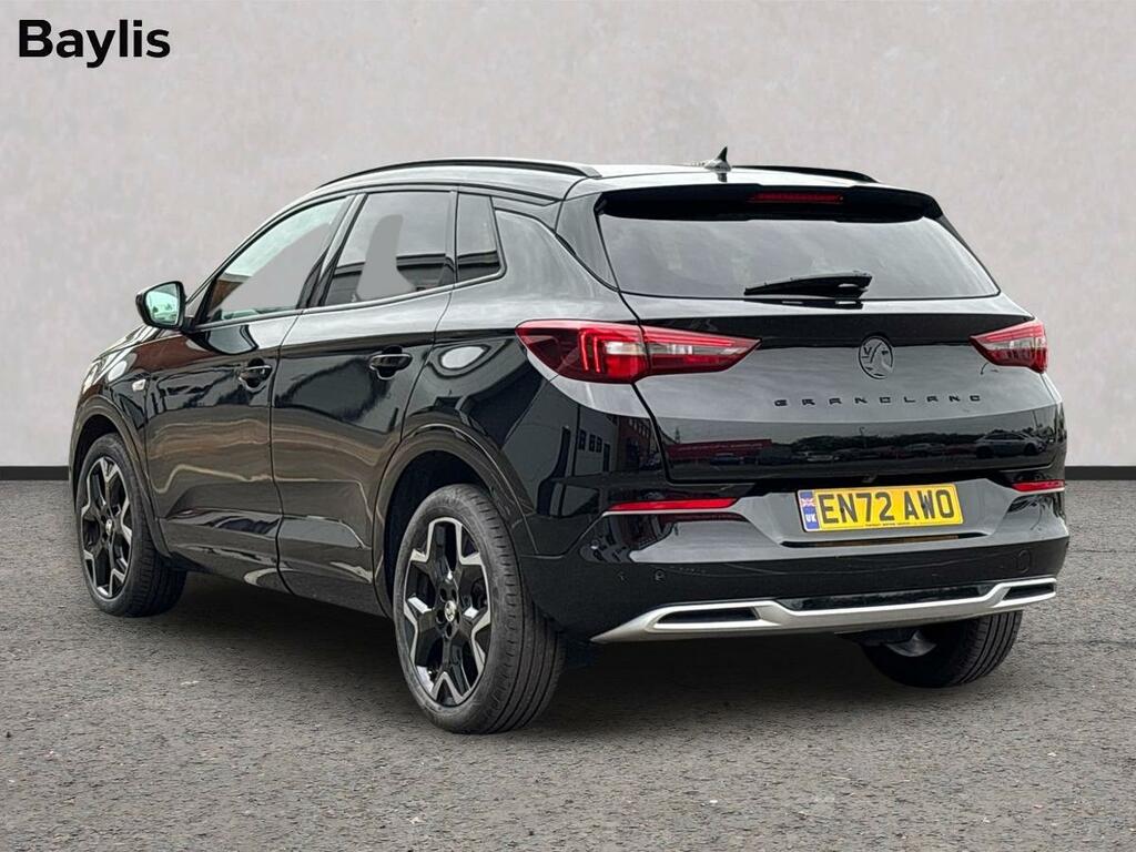 Vauxhall Grandland 1.2 Turbo Ultimate EN72AWO Black #6