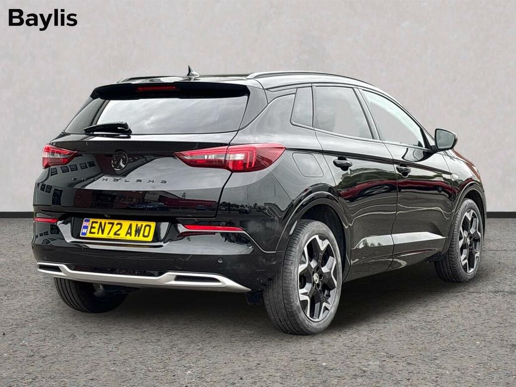 Vauxhall Grandland 1.2 Turbo Ultimate EN72AWO Black #2