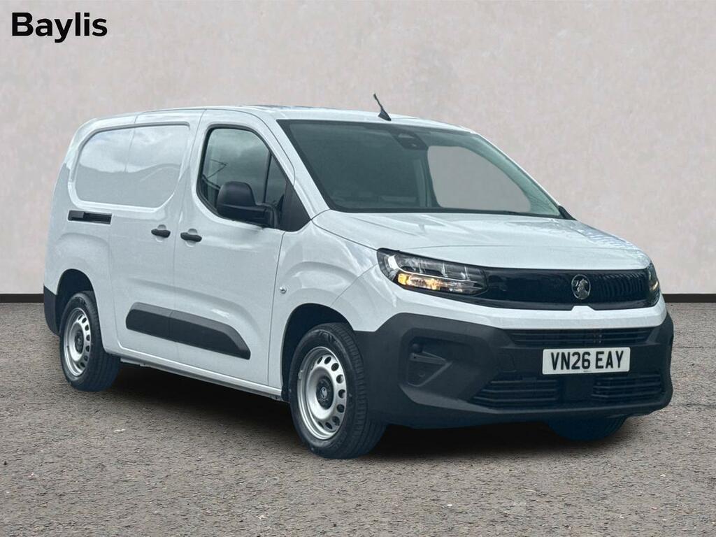 Vauxhall Combo XL 1.5 Turbo D 100Ps Prime Plus H1 White