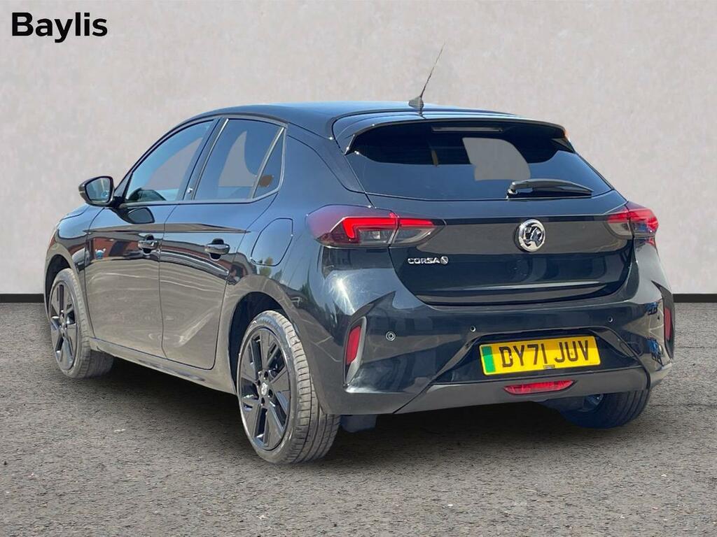 Vauxhall Corsa-e 100Kw Sri Nav Premium 50Kwh 7.4Kwch DY71JUV Black #6