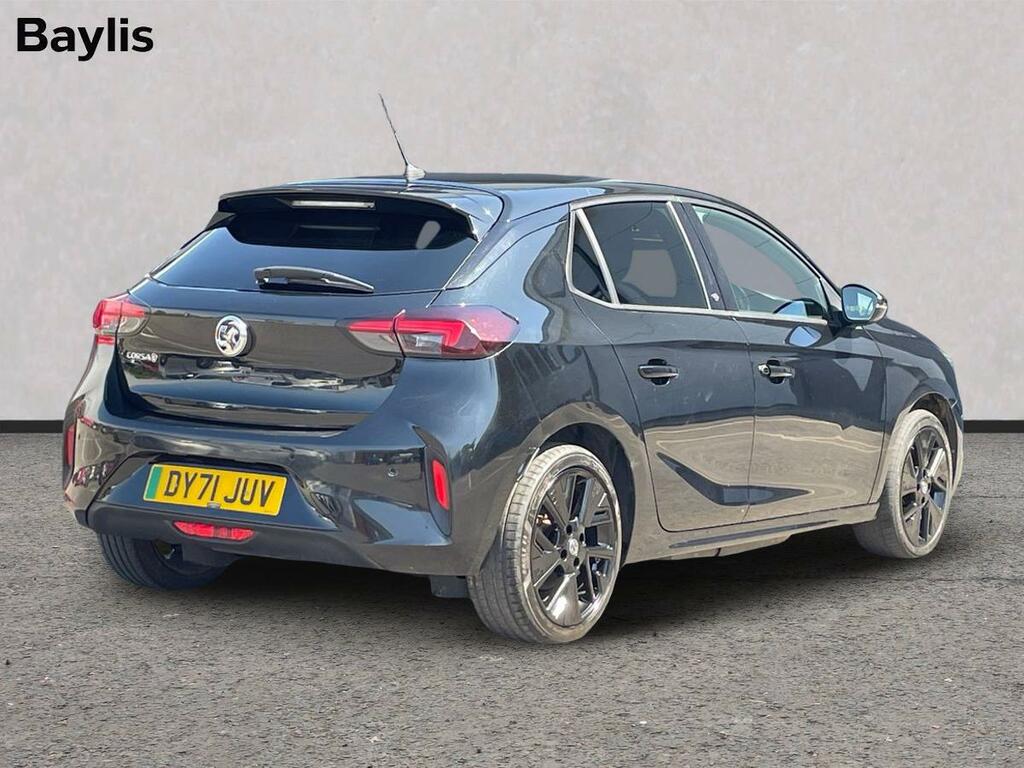 Vauxhall Corsa-e 100Kw Sri Nav Premium 50Kwh 7.4Kwch DY71JUV Black #2