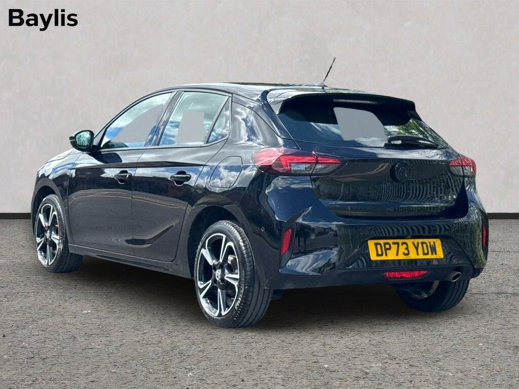 Vauxhall Corsa 1.2 Turbo Gs DP73YDW Black #6