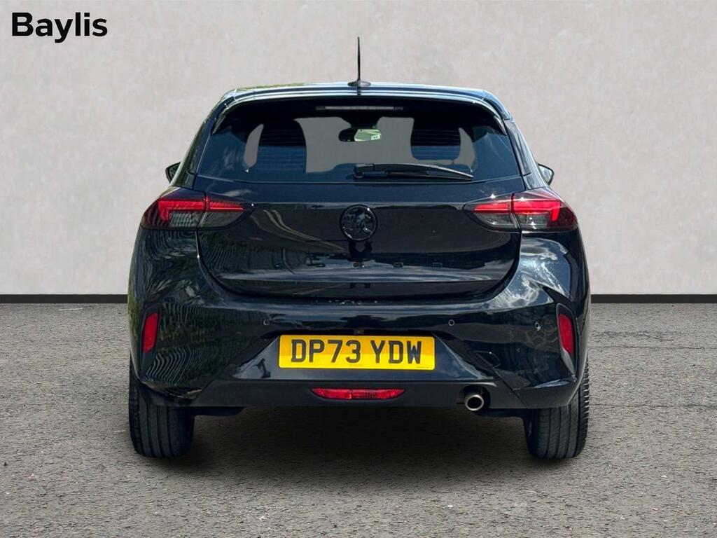Vauxhall Corsa 1.2 Turbo Gs DP73YDW Black #5