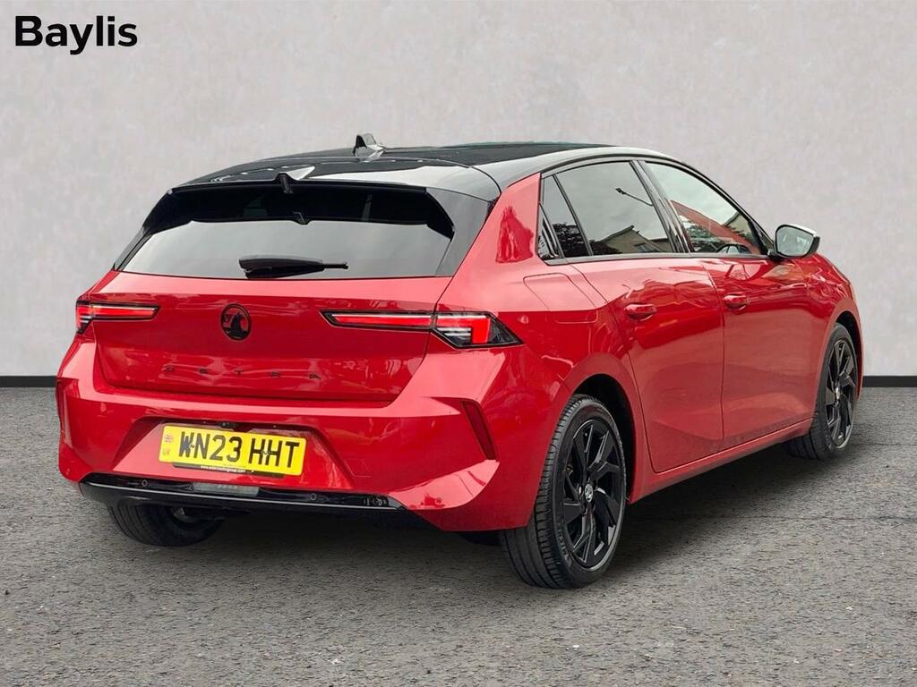 Vauxhall Astra 1.2 Turbo 130 Gs WN23HHT Red #2