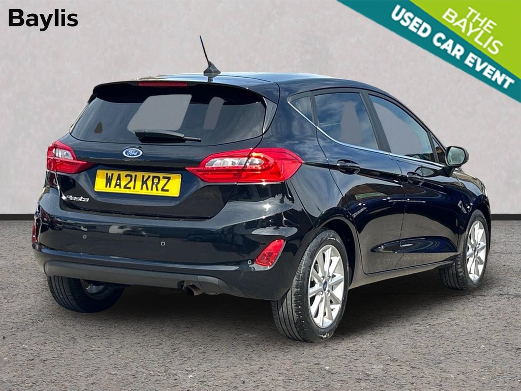 Ford Fiesta 1.0 Ecoboost 95 Titanium WA21KRZ Black #2