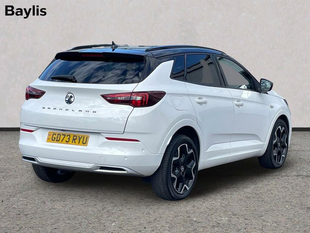 Vauxhall Grandland 1.2 Turbo Ultimate GD73RYU White #2