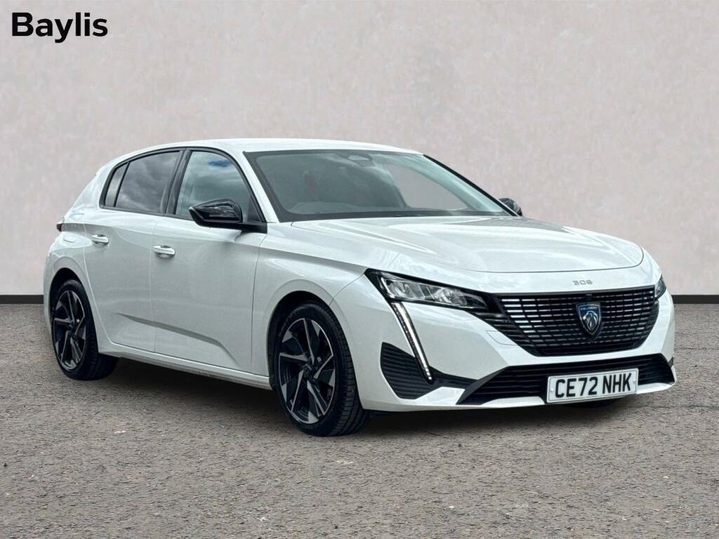 Peugeot 308 1.2 Puretech 130 Allure Premium Eat8 Digital CE72NHK White