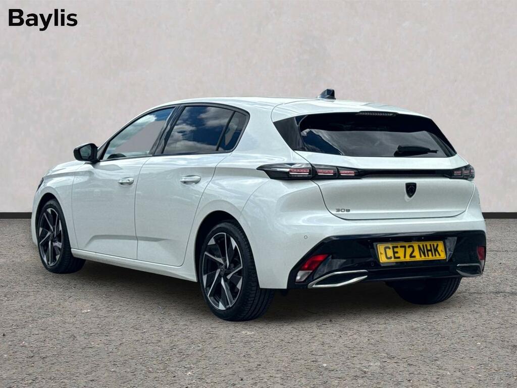 Peugeot 308 1.2 Puretech 130 Allure Premium Eat8 Digital CE72NHK White #6