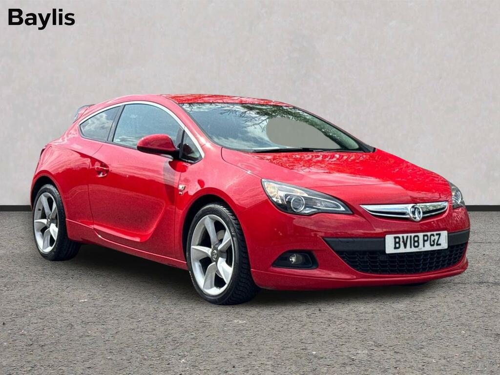 Vauxhall Astra GTC 1.4T 16V 140 Sri Red