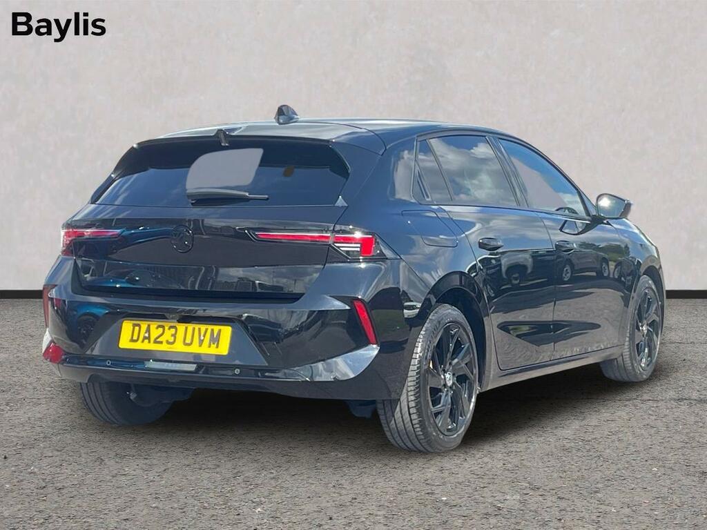 Vauxhall Astra 1.2 Turbo 130 Gs DA23UVM Black #2
