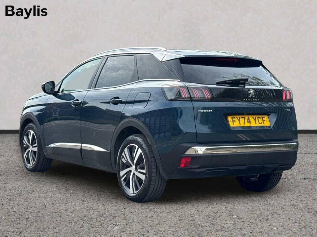 Peugeot 3008 1.6 Hybrid 180 Allure E-eat8 FY74YCF Blue #6