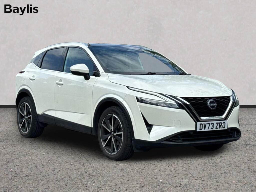 Nissan Qashqai 1.3 Dig-t Mh Tekna White