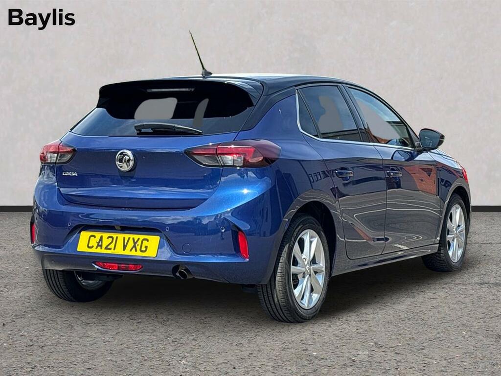 Vauxhall Corsa 1.2 Turbo Elite Nav CA21VXG Blue #2