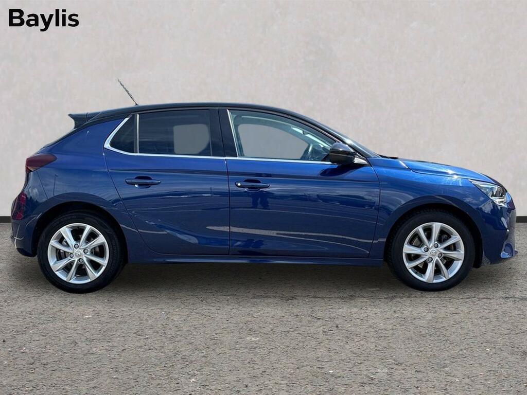 Vauxhall Corsa 1.2 Turbo Elite Nav CA21VXG Blue #4