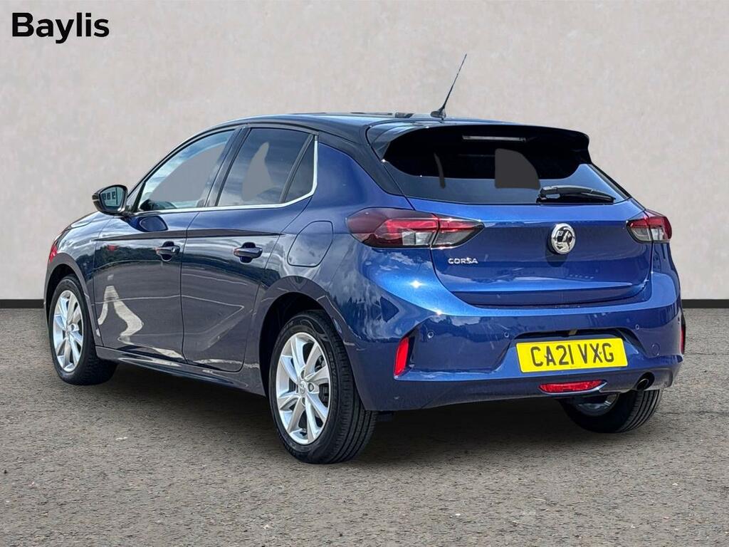 Vauxhall Corsa 1.2 Turbo Elite Nav CA21VXG Blue #6