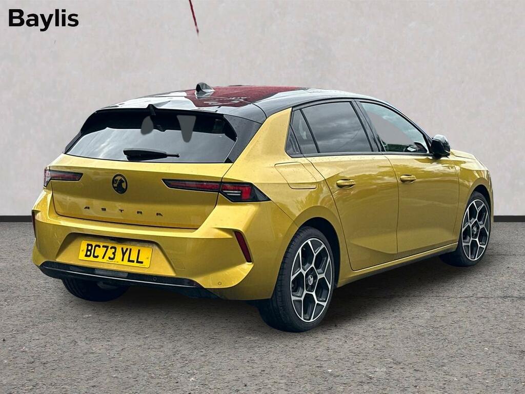 Vauxhall Astra 1.2 Turbo 130 Ultimate BC73YLL Yellow #2