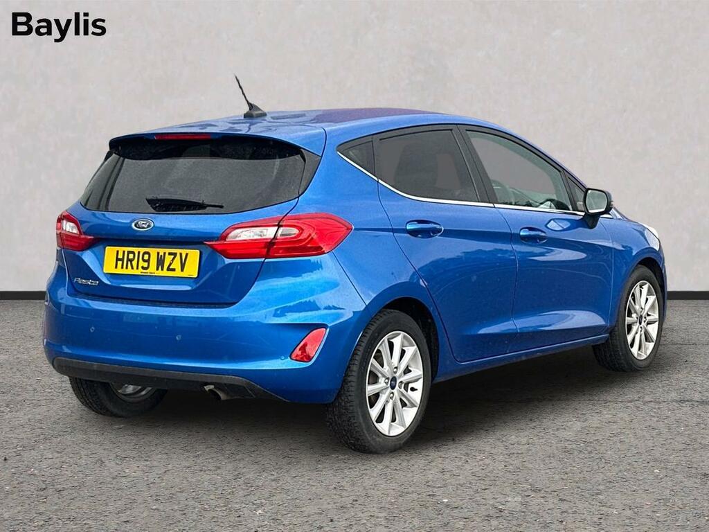 Ford Fiesta 1.0 Ecoboost Titanium HR19WZV Blue #2