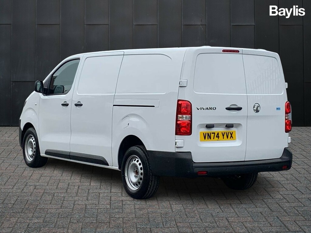 Vauxhall Vivaro XL 2.0 Turbo D 145 Prime H1 VN74YVX White #6