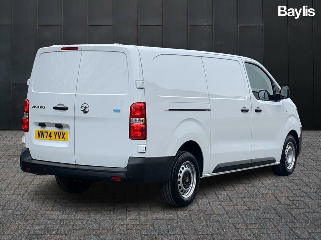 Vauxhall Vivaro XL 2.0 Turbo D 145 Prime H1 VN74YVX White #2