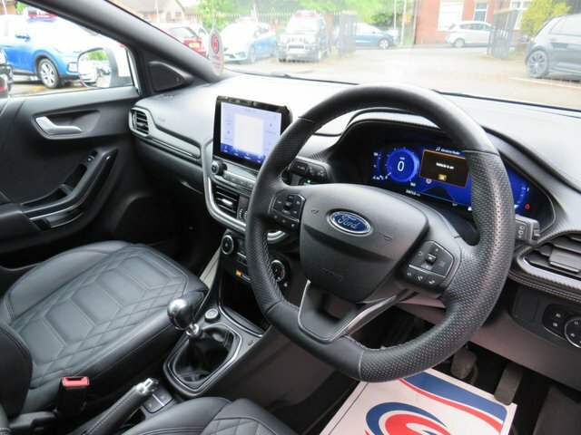 Ford Puma 1.0T Ecoboost Mhev St-line Vignale Suv GD71XJA White #5