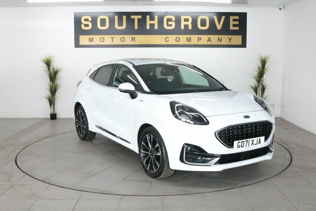Ford Puma 1.0T Ecoboost Mhev St-line Vignale Suv White