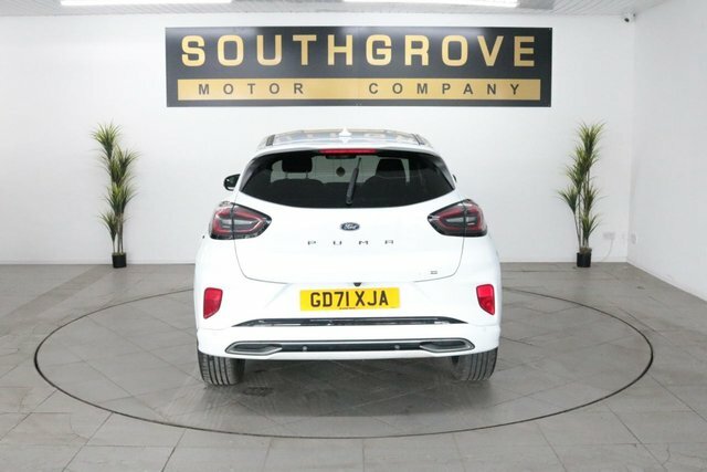 Ford Puma 1.0T Ecoboost Mhev St-line Vignale Suv GD71XJA White #4
