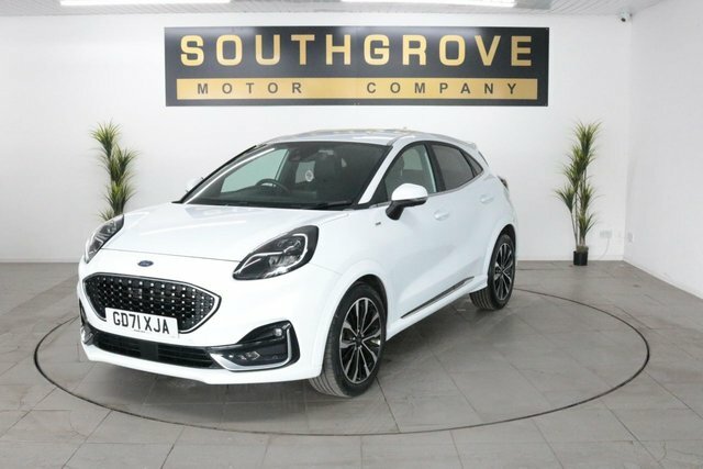 Ford Puma 1.0T Ecoboost Mhev St-line Vignale Suv GD71XJA White #2