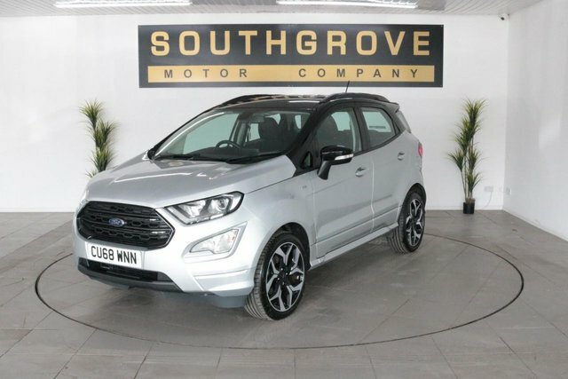 Ford Ecosport 1.5 Ecoblue St-line Suv Euro 6 CU68WNN Silver #3