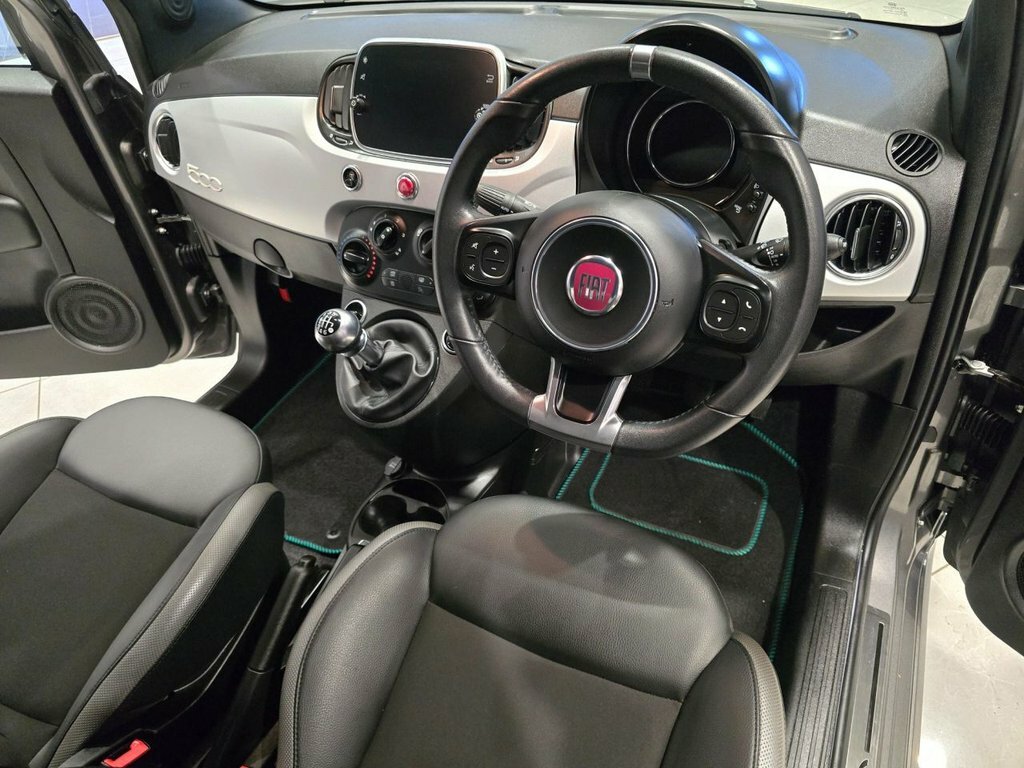 Fiat 500 1L Hey Google YN71HXF Grey #6