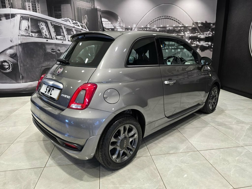 Fiat 500 1L Hey Google YN71HXF Grey #3