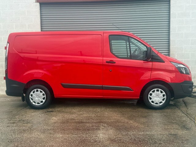 Ford Transit Custom 2.0 Tdci 290 Panel Van L1 H1 15 EY17ZJN Red #3