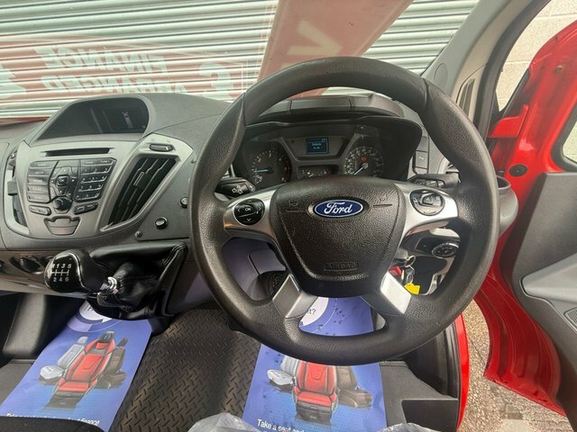 Ford Transit Custom 2.0 Tdci 290 Panel Van L1 H1 15 EY17ZJN Red #2