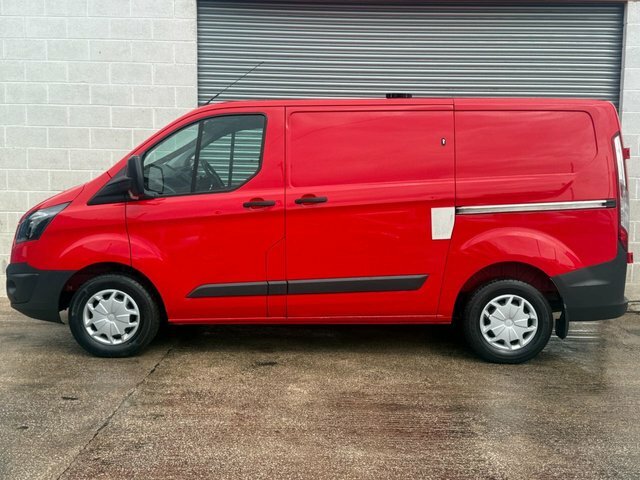 Ford Transit Custom 2.0 Tdci 290 Panel Van L1 H1 15 EY17ZJN Red #4