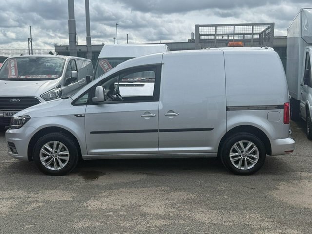 Volkswagen Caddy 2.0 Tdi C20 Bluemotion Tech Highline Panel Van Silver #4