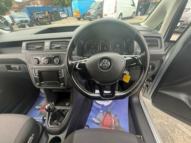 Volkswagen Caddy 2.0 Tdi C20 Bluemotion Tech Highline Panel Van Silver #2