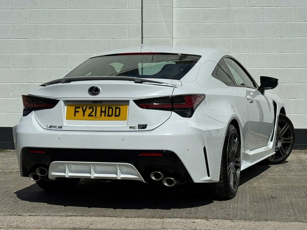 Lexus RC 5.0 V8 Track White #12