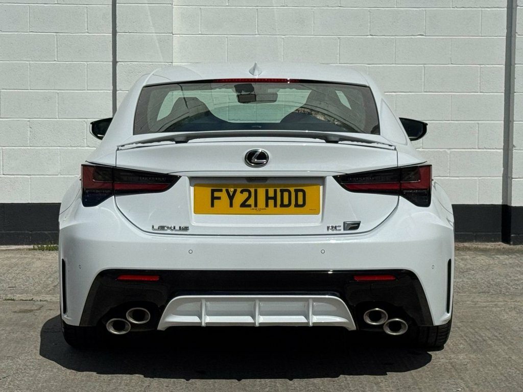Lexus RC 5.0 V8 Track White #9