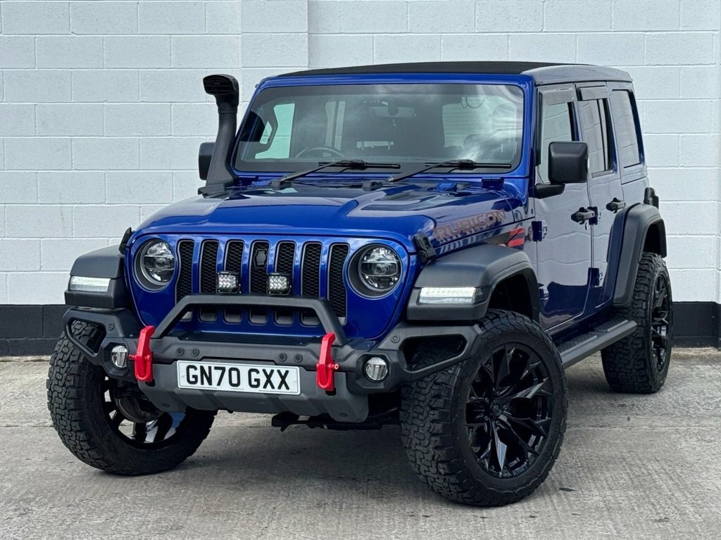 Jeep Wrangler 2L Rubicon Blue #5