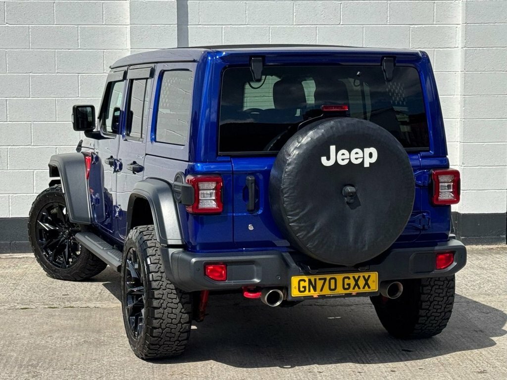 Jeep Wrangler 2L Rubicon Blue #6