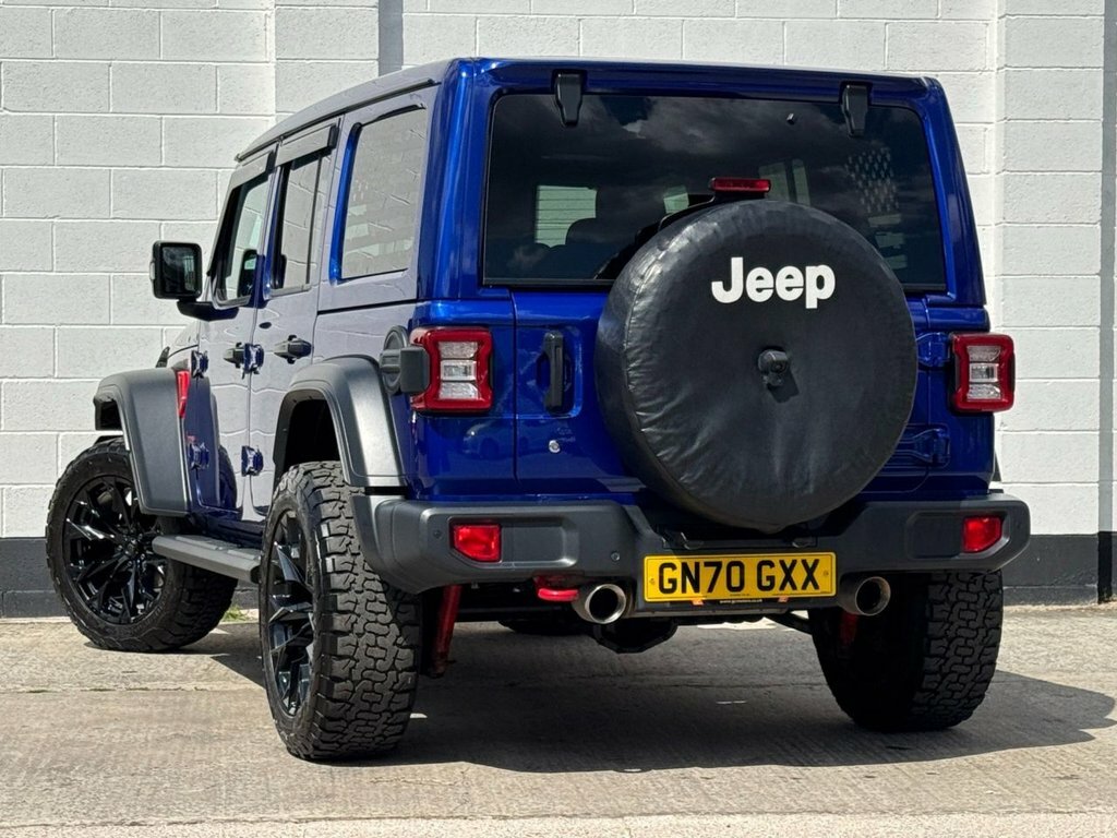 Jeep Wrangler 2L Rubicon Blue #4