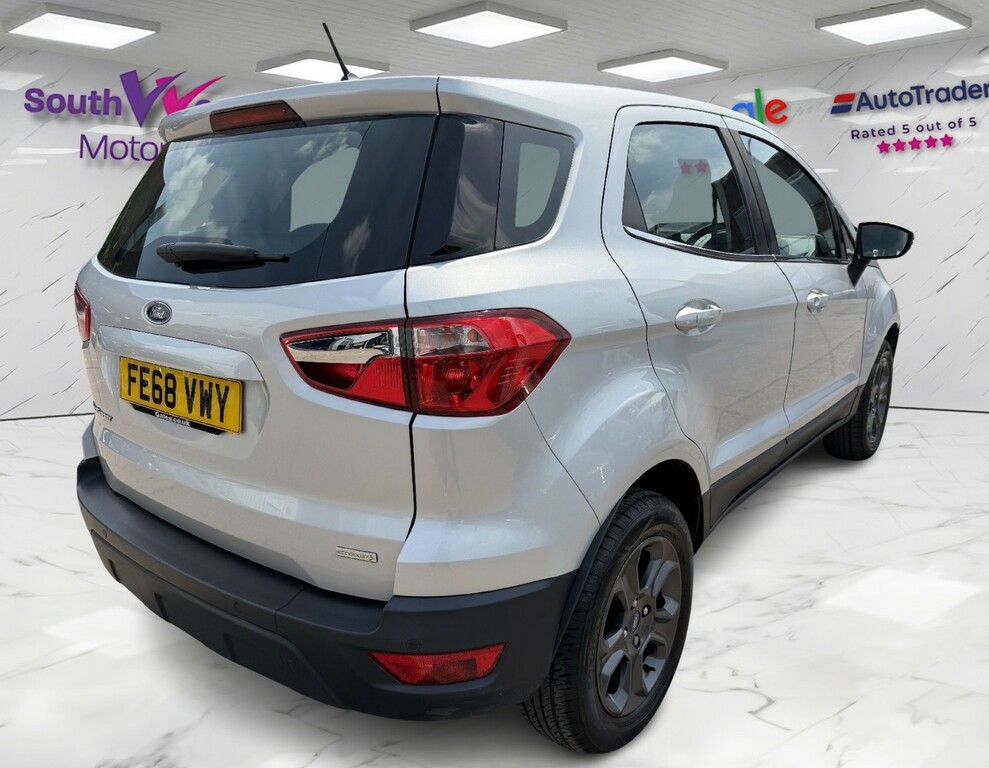 Ford Ecosport Suv 1.0 T Ecoboost Zetec 201868 FE68VWY Silver #5