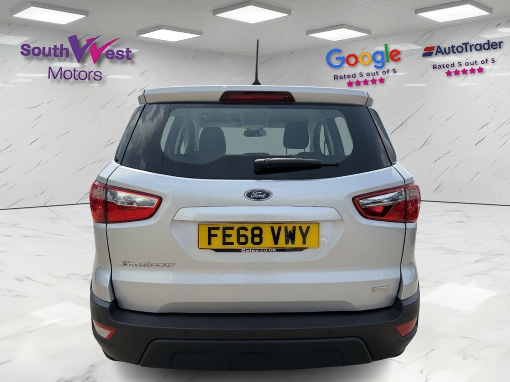 Ford Ecosport Suv 1.0 T Ecoboost Zetec 201868 FE68VWY Silver #6