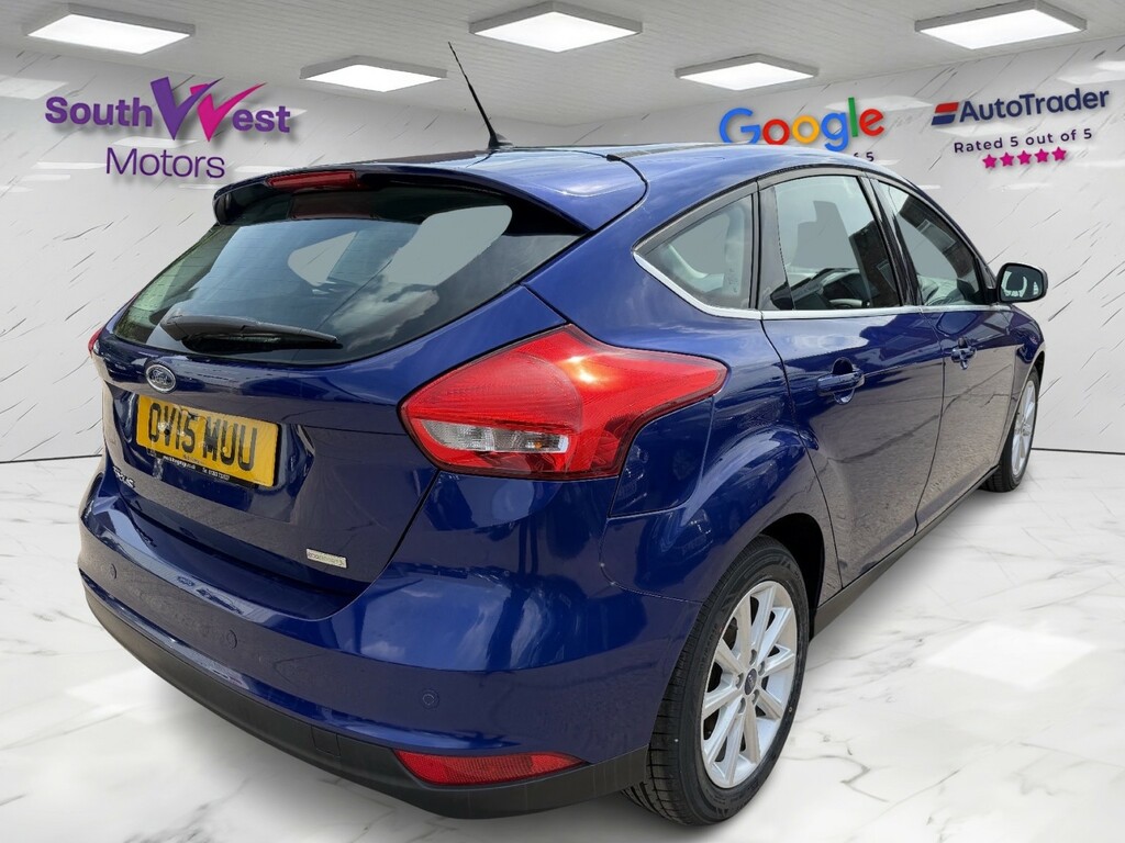 Ford Focus Hatchback 1.0 T Ecoboost Titanium 201515 OV15MUU Blue #5