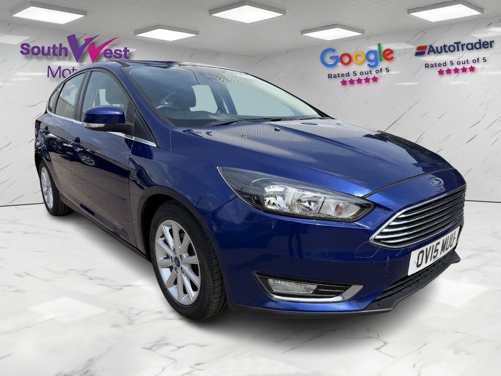 Ford Focus Hatchback 1.0 T Ecoboost Titanium 201515 Blue