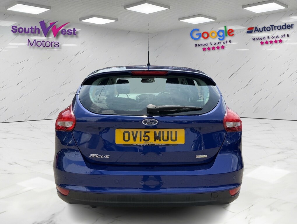 Ford Focus Hatchback 1.0 T Ecoboost Titanium 201515 OV15MUU Blue #6