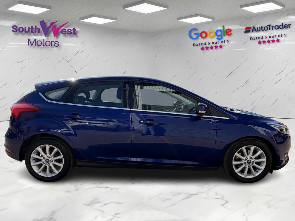 Ford Focus Hatchback 1.0 T Ecoboost Titanium 201666 WP66OYF Blue #3